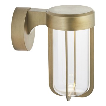 Endon 92856 - LED kopalniško stensko svetilo LED/8W/230V IP44 2700K medenina