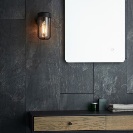 Endon 92859 - Kopalniška stenska svetilka 1xE27/6W/230V IP44 črna