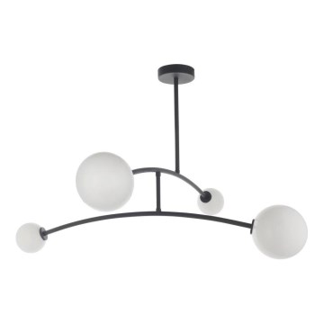 Endon 92940 - Lestenec na drogu BALANCE 4xG9/3W/230V črna