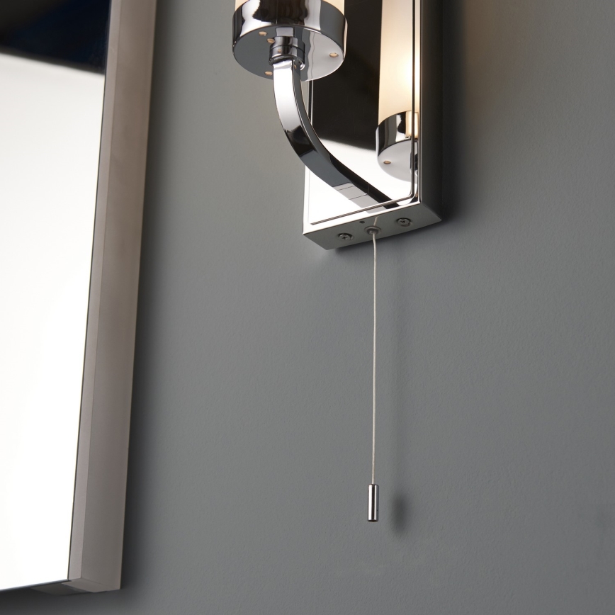 Endon 92960 - Kopalniška stenska svetilka EDREA 1xG9/3W/230V IP44 sijajni krom