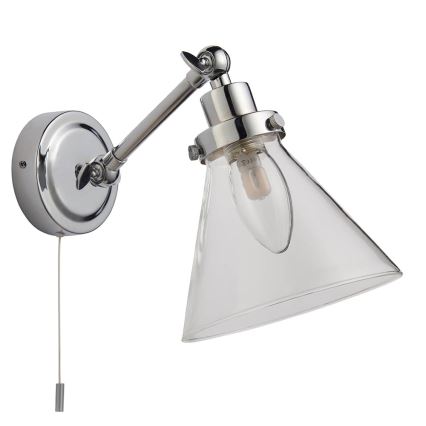 Endon 93853 - Kopalniški stenski reflektor FARADAY 1xG9/3W/230V IP44 sijajni krom