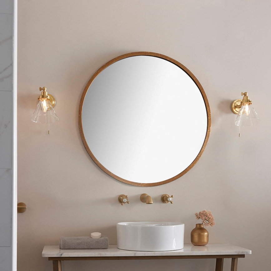Endon 93854 - Kopalniški stenski reflektor FARADAY 1xG9/3W/230V IP44 zlata