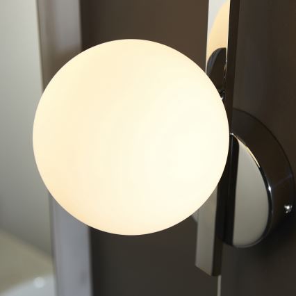 Endon 94080 - Kopalniško stensko svetilo SPA 1xG9/3W/230V IP44 sijajni krom