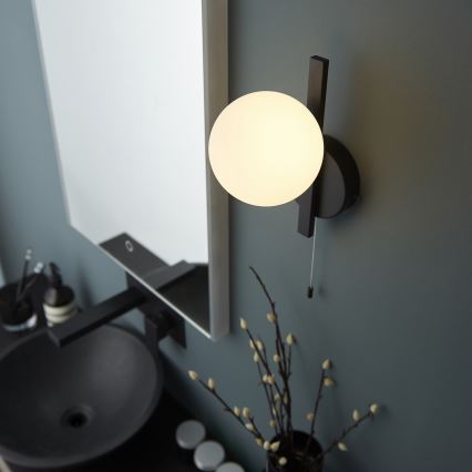 Endon 94081 - Kopalniško stensko svetilo SPA 1xG9/3W/230V IP44 črno