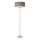 Endon 94378 - Talna svetilka HIGHCLERE 1xE14/40W/230V siva/sijajni krom pr. 47 cm