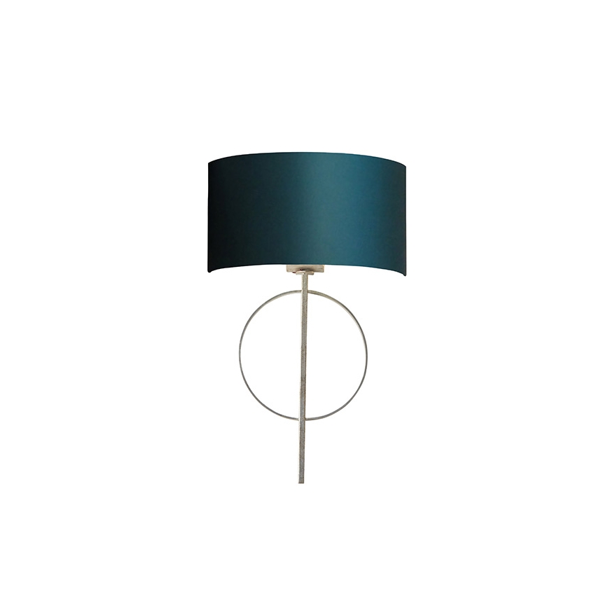 Endon 95222 - Stenska svetilka 1xE27/10W/230V modra/siva