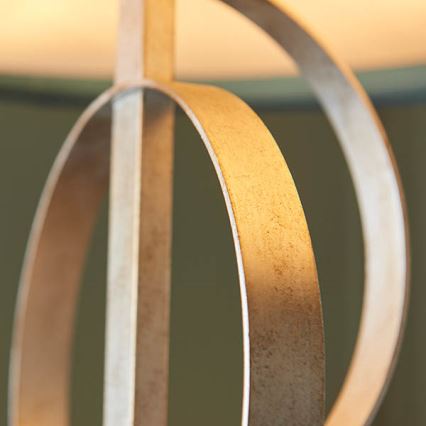 Endon 95223 - Lestenec na verigi 5xE27/10W/230V Ø 70 cm modra/siva