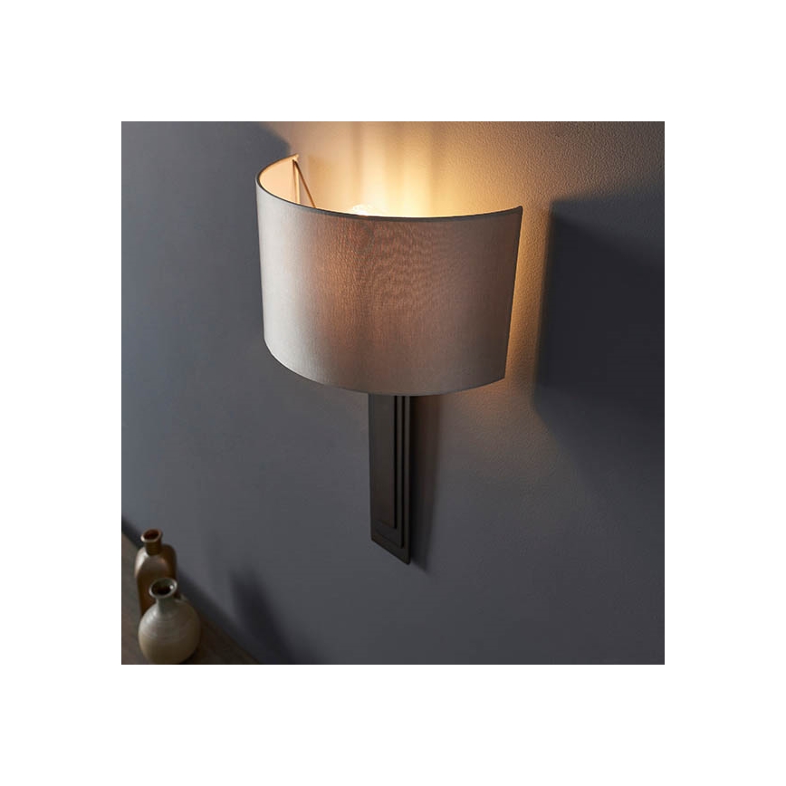 Endon 95271 - Stenska svetilka CARLTON 1xE27/10W/230V bron