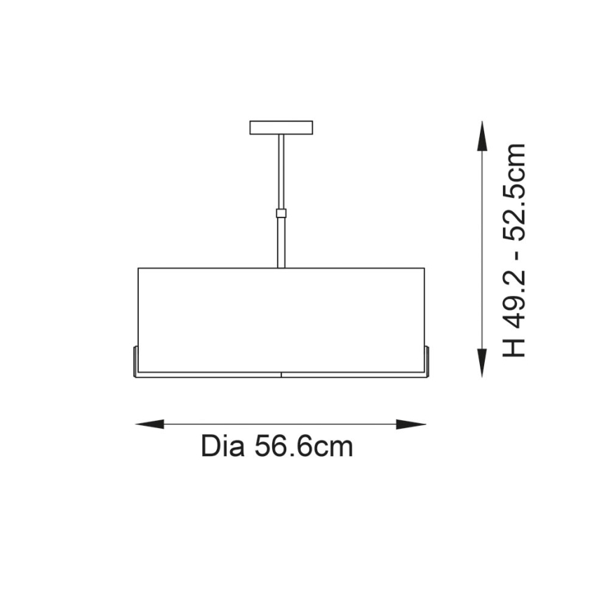 Endon 95839 - Lestenec na drogu HAYFIELD 3xE27/40W/230V medenina/zelena