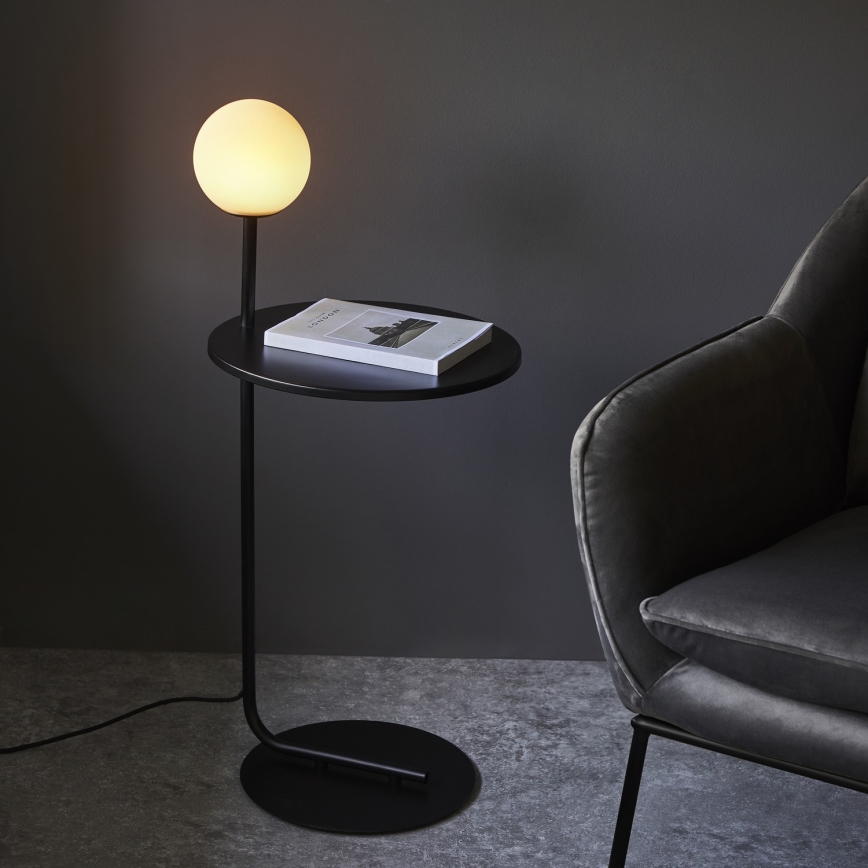 Endon 96713 - Stoječa svetilka HALO 1xG9/3W/230V črna