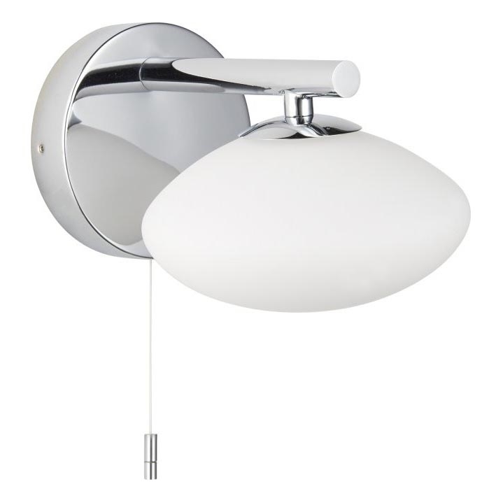 Endon 97181 - Kopalniško stensko svetilo MOBIAS 1xG9/3W/230V IP44 sijajni krom