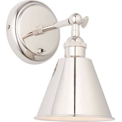 Endon 98716 - Stensko točkovno svetilo HALLE 1xE14/40W/230V sijajni krom