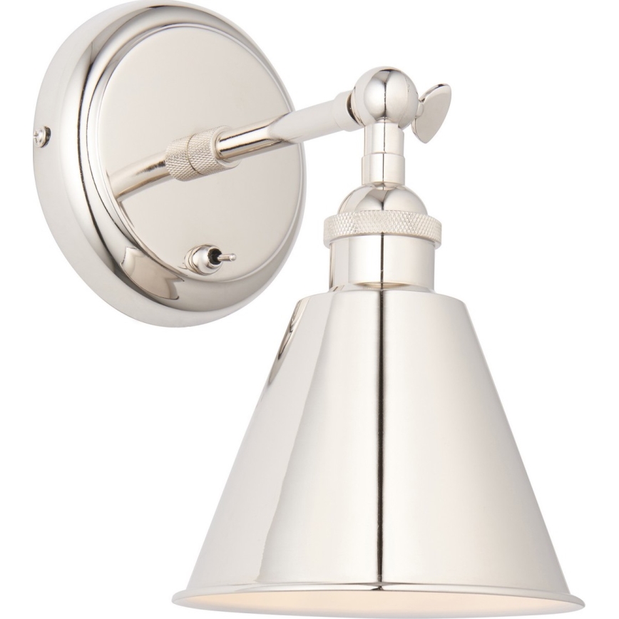 Endon 98716 - Stensko točkovno svetilo HALLE 1xE14/40W/230V sijajni krom