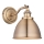 Endon 98746 - Stenski reflektor FRANKLIN 1xE14/7W/230V medenina