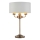 Endon 98932 - Namizna svetilka HIGHCLERE 3xE14/18W/230V bela/mesing premer 32 cm