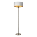 Endon 98935 - Talna svetilka HIGHCLERE 3xE14/40W/230V bela/medenina pr. 47 cm