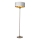 Endon 98935 - Talna svetilka HIGHCLERE 3xE14/40W/230V bela/medenina pr. 47 cm
