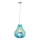 Endon 99791 - Lestenec na vrvici EUROPA 1xE27/10W/230V modra