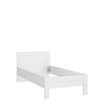 Enoposteljna postelja SNOWIE 90x200 cm, bela