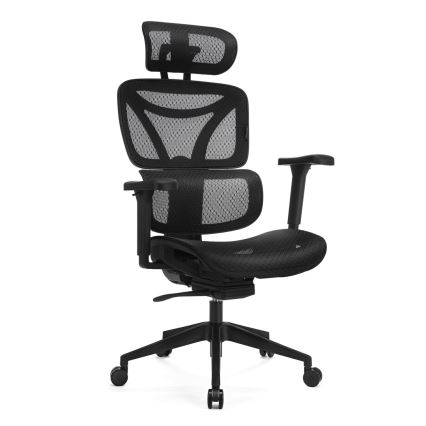 Ergonomski pisarniški stol LEVANO črna