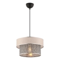 ERO viseča luč 1xE27/60W/230V krem/šed
