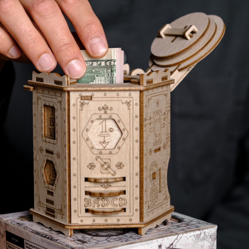 EscapeWelt - Lesena sestavljanka Fort Knox Pro