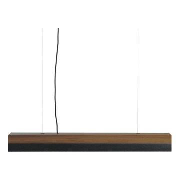 Esyst - LED Lestenec na vrvici APOLLO LED/60W/230V CRI 95 oreh/antracit