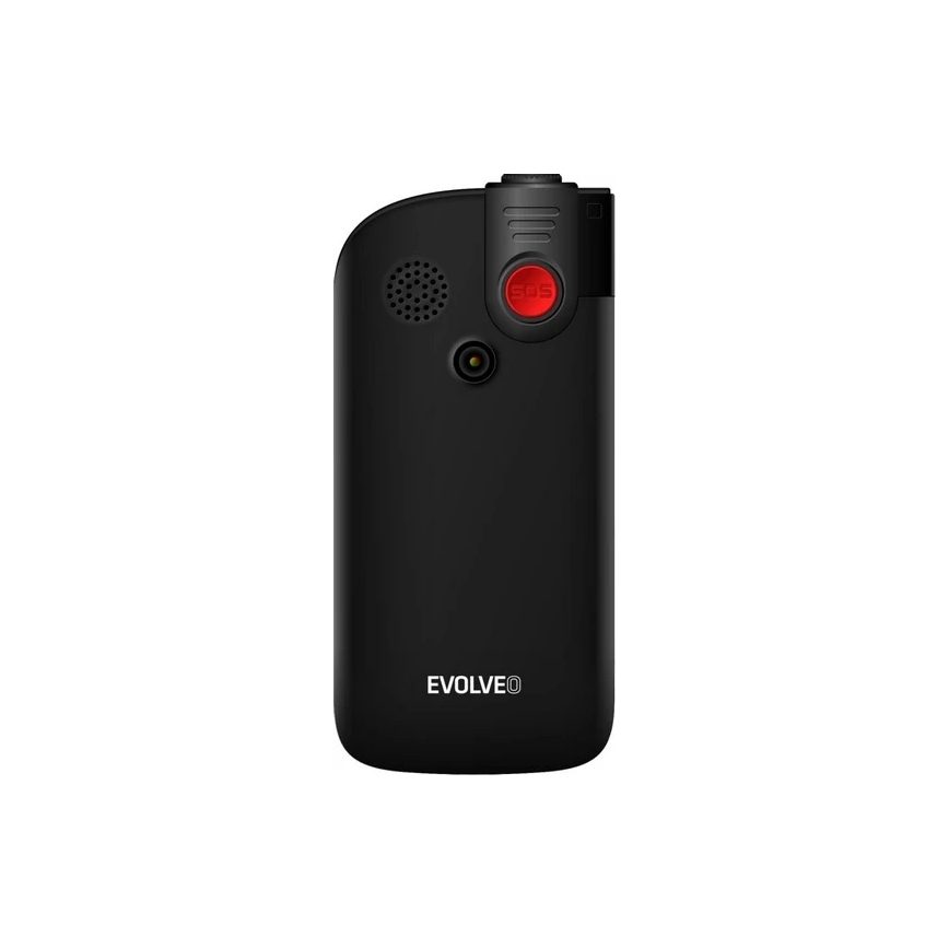 Evolveo - EasyPhone FL, mobilni telefon za starejše, črne barve