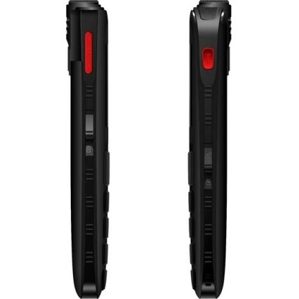 Evolveo - EasyPhone FL, mobilni telefon za starejše, črne barve