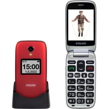 Evolveo - EasyPhone FS, preklopni mobilni telefon 2.8