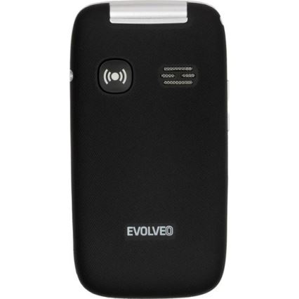 Evolveo - EasyPhone FS preklopni mobilni telefon za starejše 2.8 črna