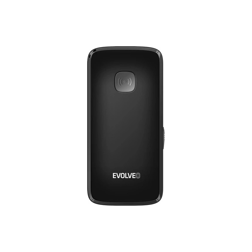 Evolveo - EasyPhone ID, črn mobilni telefon za starejše
