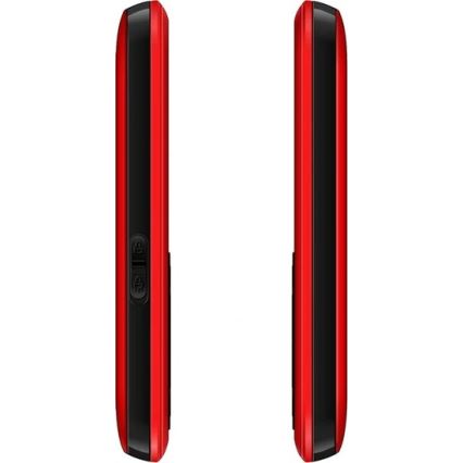 Evolveo - EasyPhone ID mobilni telefon za starejše rdeč
