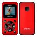 Evolveo - EasyPhone ID rdeč mobilni telefon za starejše