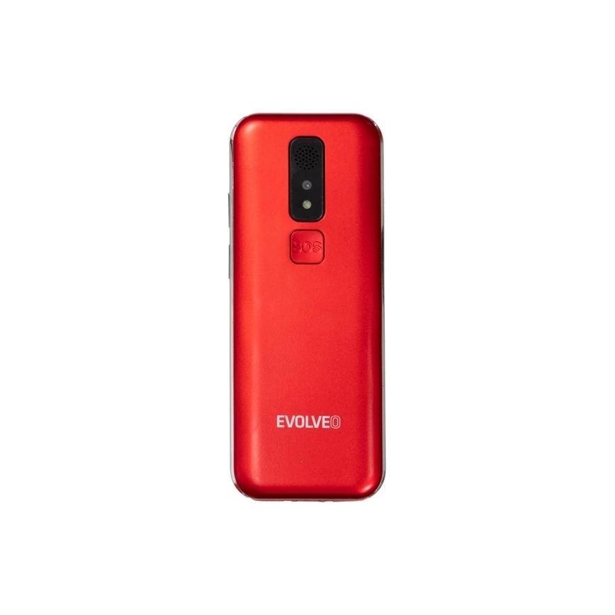 Evolveo - EasyPhone LT 4G mobilni telefon za starejše, rdeč