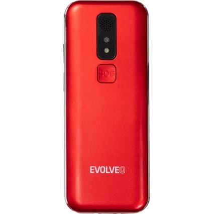 Evolveo - EasyPhone LT, 4G mobilni telefon za starejše, rdeča