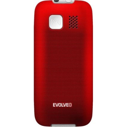 Evolveo - EasyPhone mobilni telefon za starejše v rdeči barvi