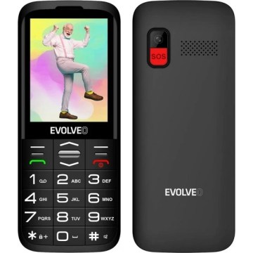 Evolveo - EasyPhone XO, mobilni telefon za starejše, črna
