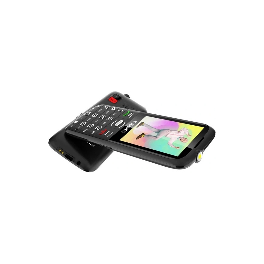 Evolveo - EasyPhone XO mobilni telefon za starejše črna