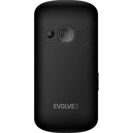Evolveo - EasyPhone XS, mobilni telefon za starejše črna
