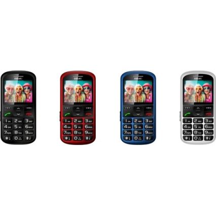 Evolveo - EasyPhone XS, mobilni telefon za starejše črna