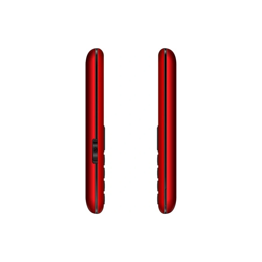 Evolveo - EasyPhone XS, mobilni telefon za starejše, rdeč