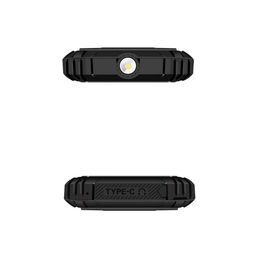 Evolveo - MaxPhone A1, telefon s tipkami, Dual SIM, črn