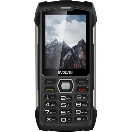 Evolveo - StrongPhone H1 vodoodporen Dual SIM telefon črna/srebrna