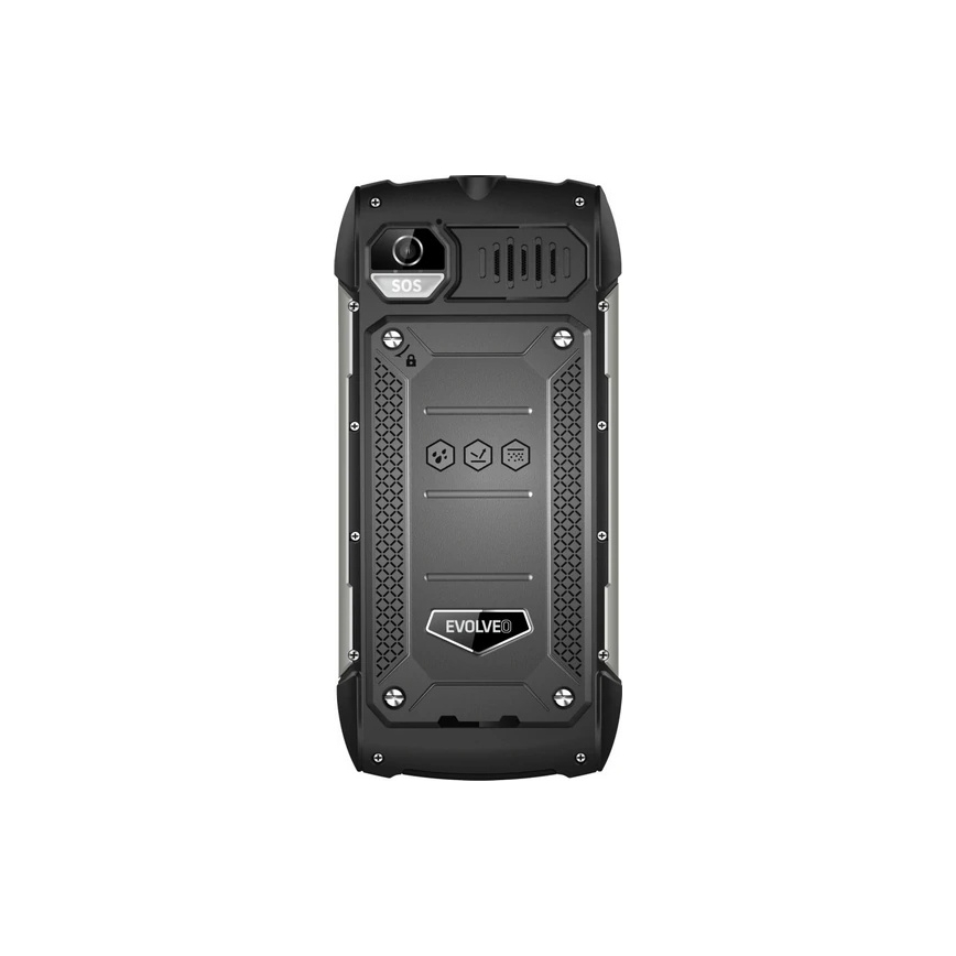 Evolveo - StrongPhone H1 vodoodporen Dual SIM telefon črna/srebrna