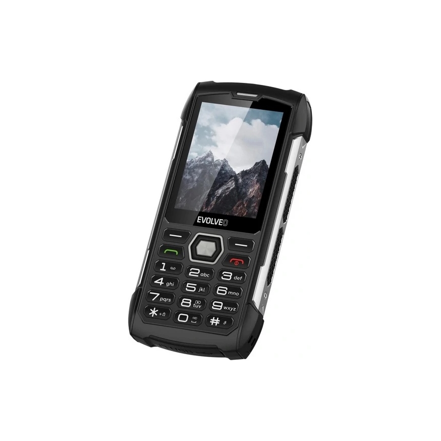 Evolveo - StrongPhone H1 vodoodporen Dual SIM telefon črna/srebrna