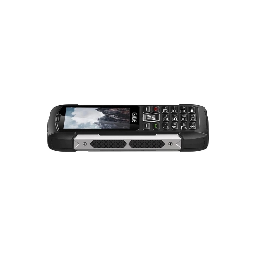 Evolveo - StrongPhone H1 vodoodporen Dual SIM telefon črna/srebrna