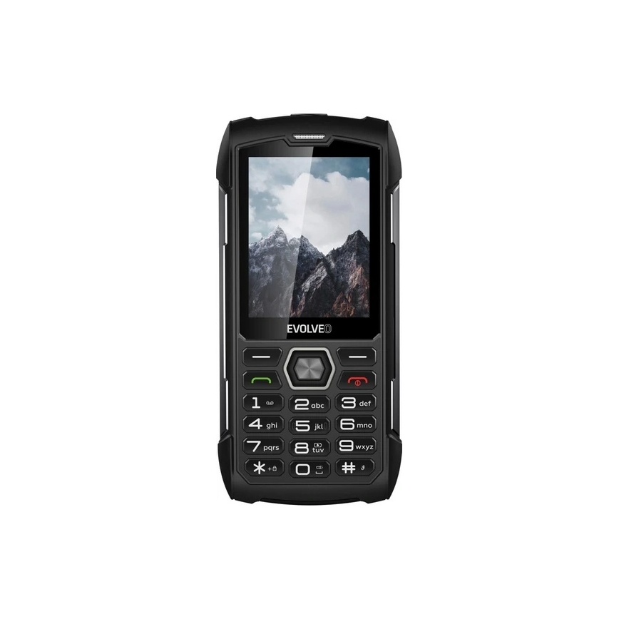 Evolveo - StrongPhone H1, vodoodporen Dual SIM telefon, črno-siv