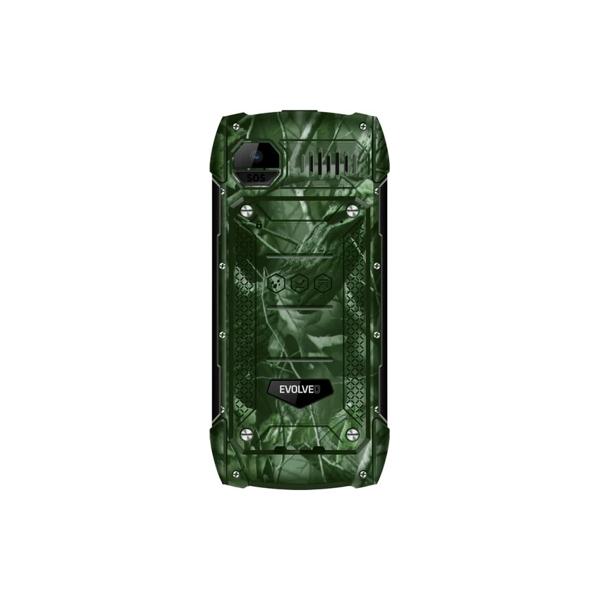 Evolveo - StrongPhone H1, vodoodporen Dual SIM telefon v lovski kamuflaži