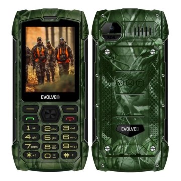 Evolveo - StrongPhone H1 vodoodporen telefon z dvema SIM karticama v lovski kamuflaži